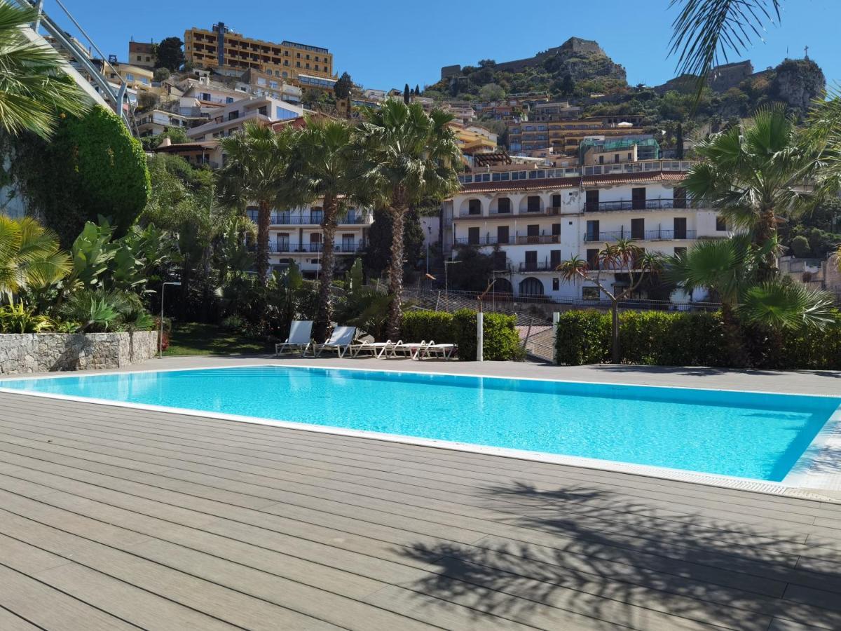 Taormina Lukos House In Center With Pool By Taormina Holidays Εξωτερικό φωτογραφία